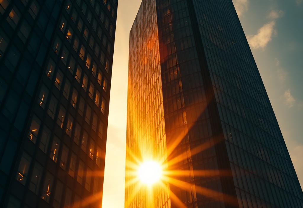 Sol intenso durante el día
