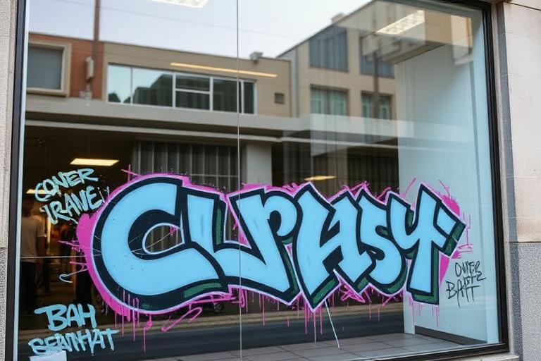 Evita daños costosos como grafitis y vandalismo
